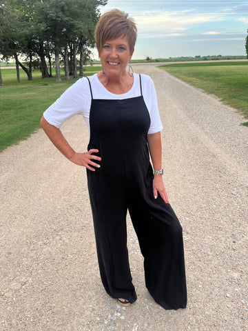 Knit Overalls with Adjustable Straps