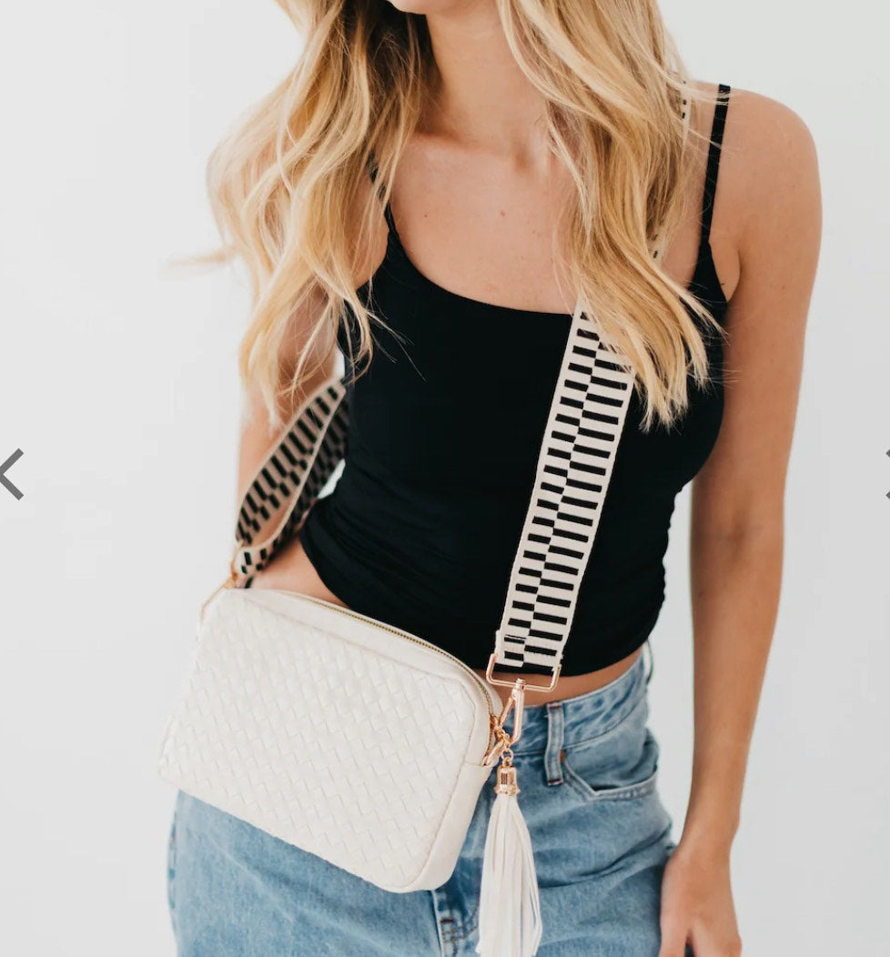 Woven Willow Crossbody Bag