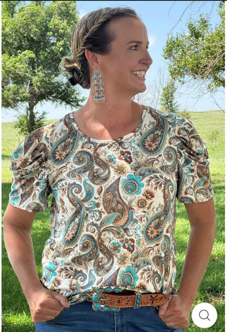 Better In Paisley Top