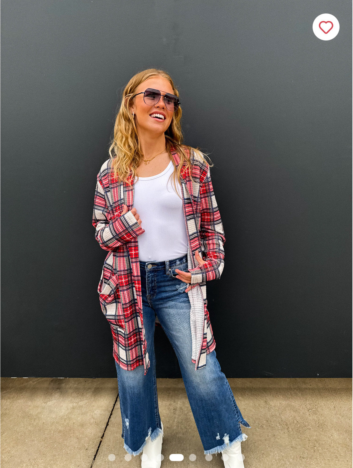 Winter Plaid Lola Cardigan