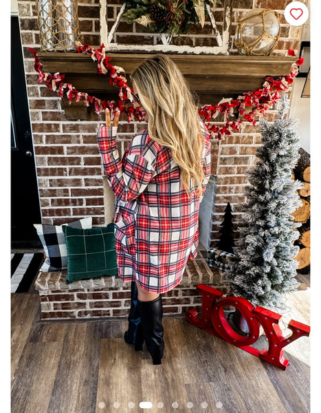 Winter Plaid Lola Cardigan