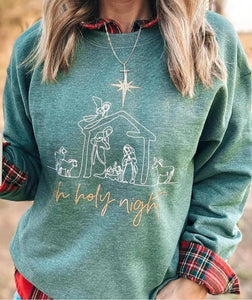 Oh Holy Night Sweatshirt