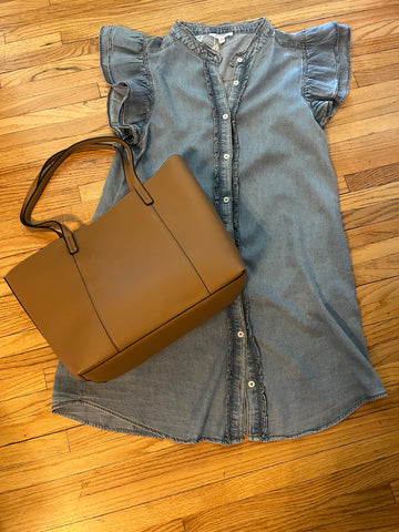 Tan Bag N Bag Purse