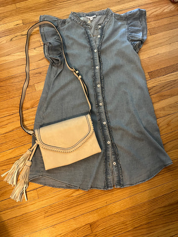 Beige Crossbody