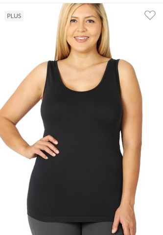 Curvy Seamless Tank Top