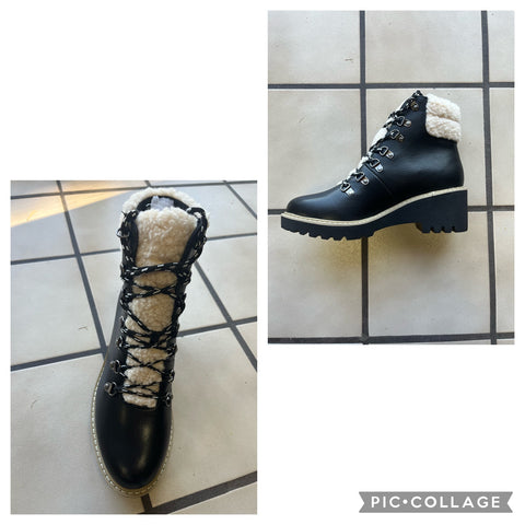 Squad - Black Combat Boots